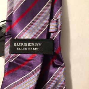 burberry black label tie